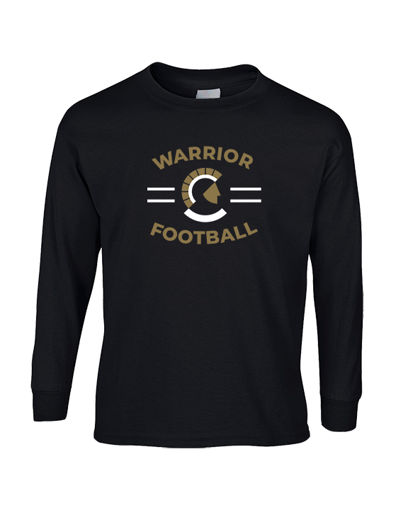 Army & Navy Academy Football Curve - Cotton Longsleeve