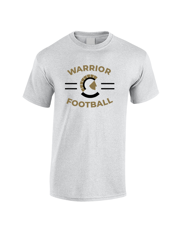 Army & Navy Academy Football Curve - Cotton T-Shirt