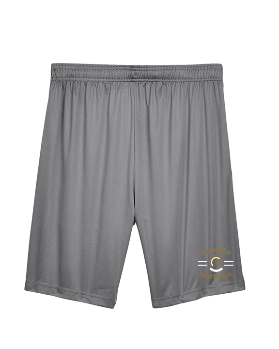 Army & Navy Academy Football Curve - Mens Training Shorts with Pockets