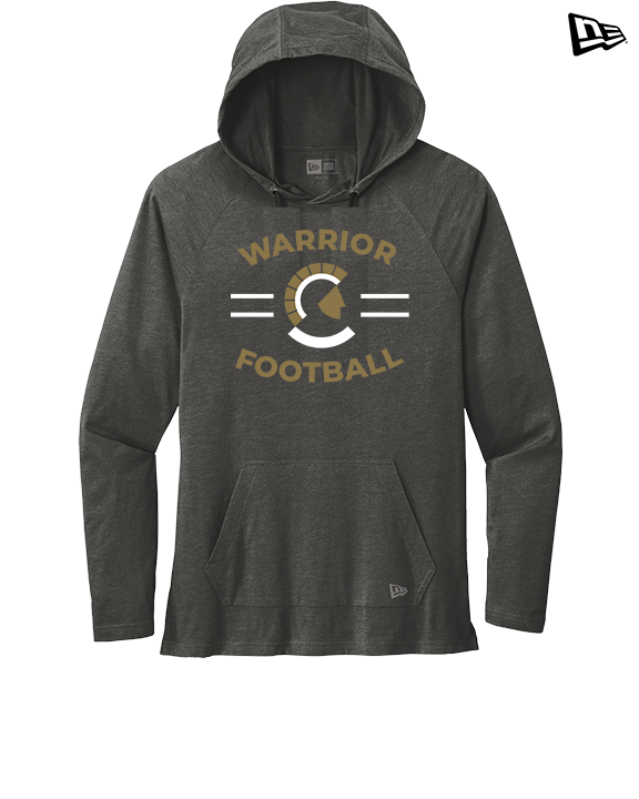 Army & Navy Academy Football Curve - New Era Tri-Blend Hoodie