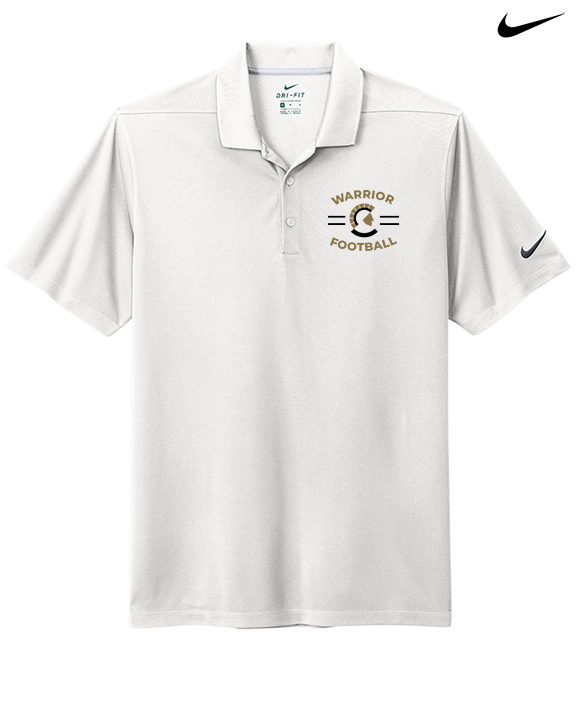 Army & Navy Academy Football Curve - Nike Polo