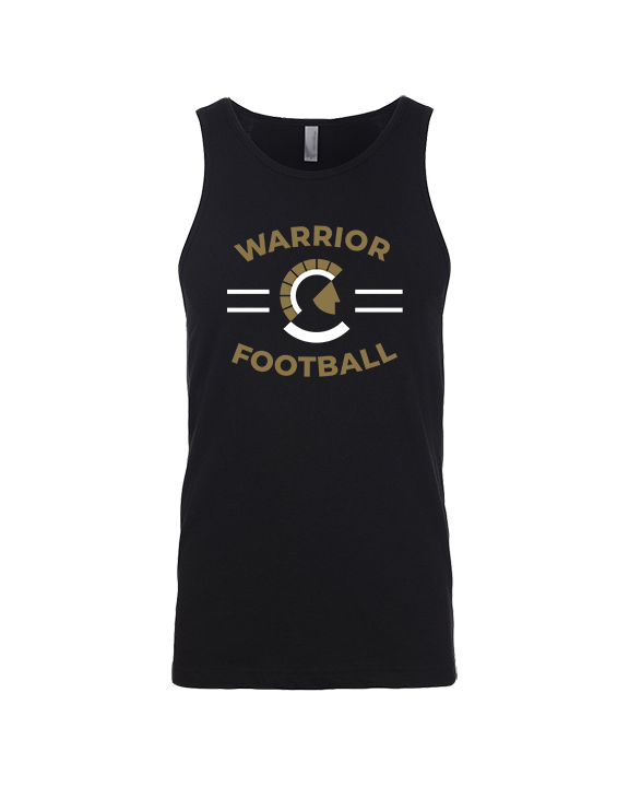 Army & Navy Academy Football Curve - Tank Top