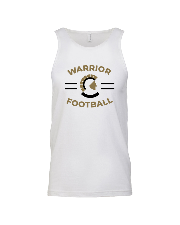 Army & Navy Academy Football Curve - Tank Top