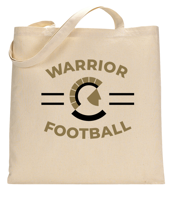 Army & Navy Academy Football Curve - Tote