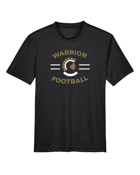 Army & Navy Academy Football Curve - Youth Performance Shirt