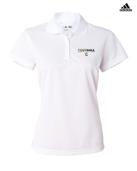 Army & Navy Academy Football Cut - Adidas Womens Polo