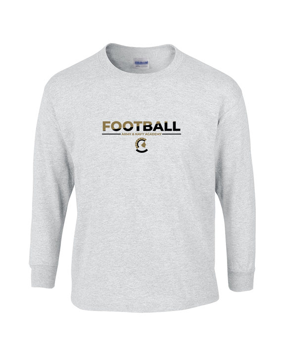 Army & Navy Academy Football Cut - Cotton Longsleeve