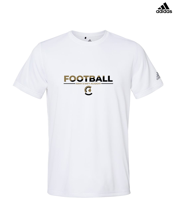 Army & Navy Academy Football Cut - Mens Adidas Performance Shirt