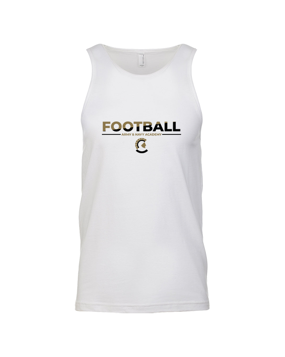 Army & Navy Academy Football Cut - Tank Top