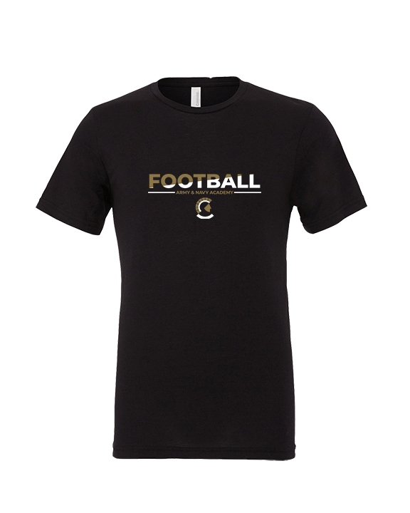 Army & Navy Academy Football Cut - Tri-Blend Shirt