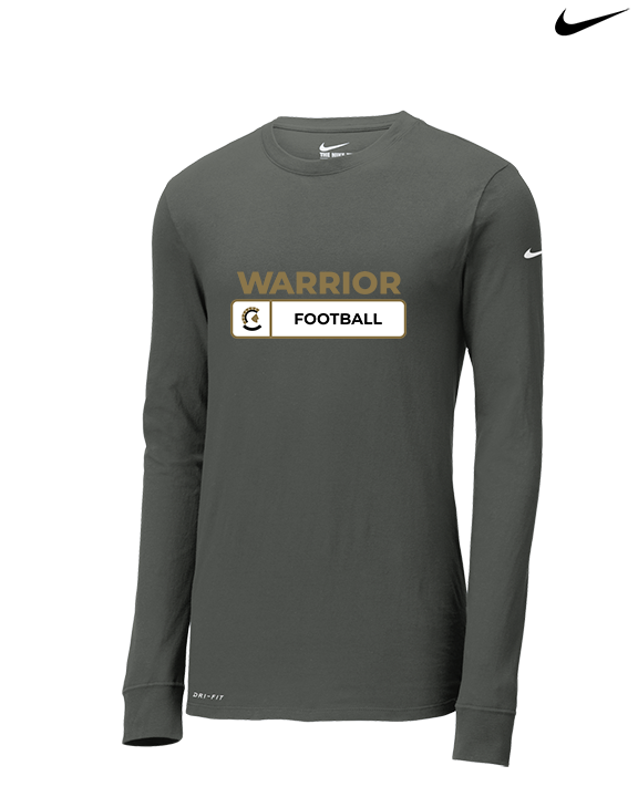 Army & Navy Academy Football Pennant - Mens Nike Longsleeve