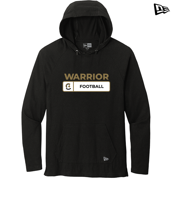 Army & Navy Academy Football Pennant - New Era Tri-Blend Hoodie