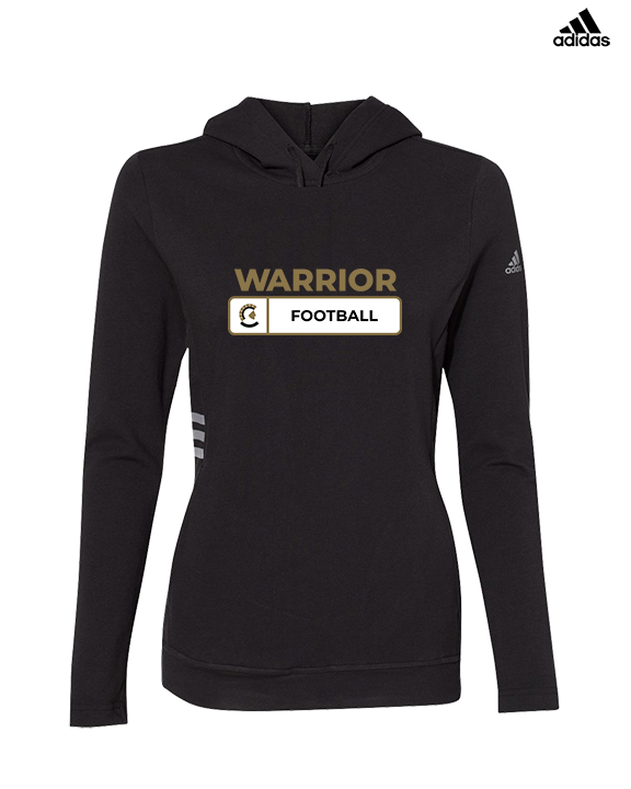 Army & Navy Academy Football Pennant - Womens Adidas Hoodie