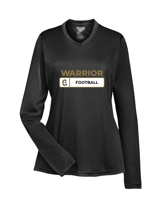 Army & Navy Academy Football Pennant - Womens Performance Longsleeve