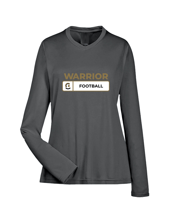 Army & Navy Academy Football Pennant - Womens Performance Longsleeve