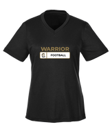 Army & Navy Academy Football Pennant - Womens Performance Shirt