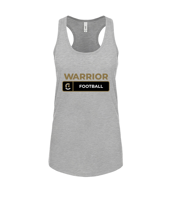 Army & Navy Academy Football Pennant - Womens Tank Top