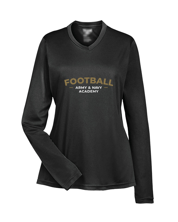 Army & Navy Academy Football Short - Womens Performance Longsleeve