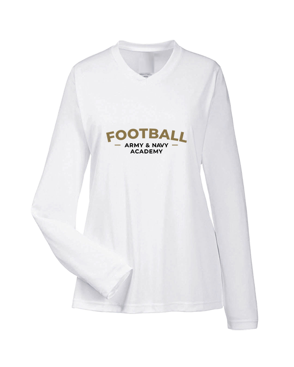 Army & Navy Academy Football Short - Womens Performance Longsleeve