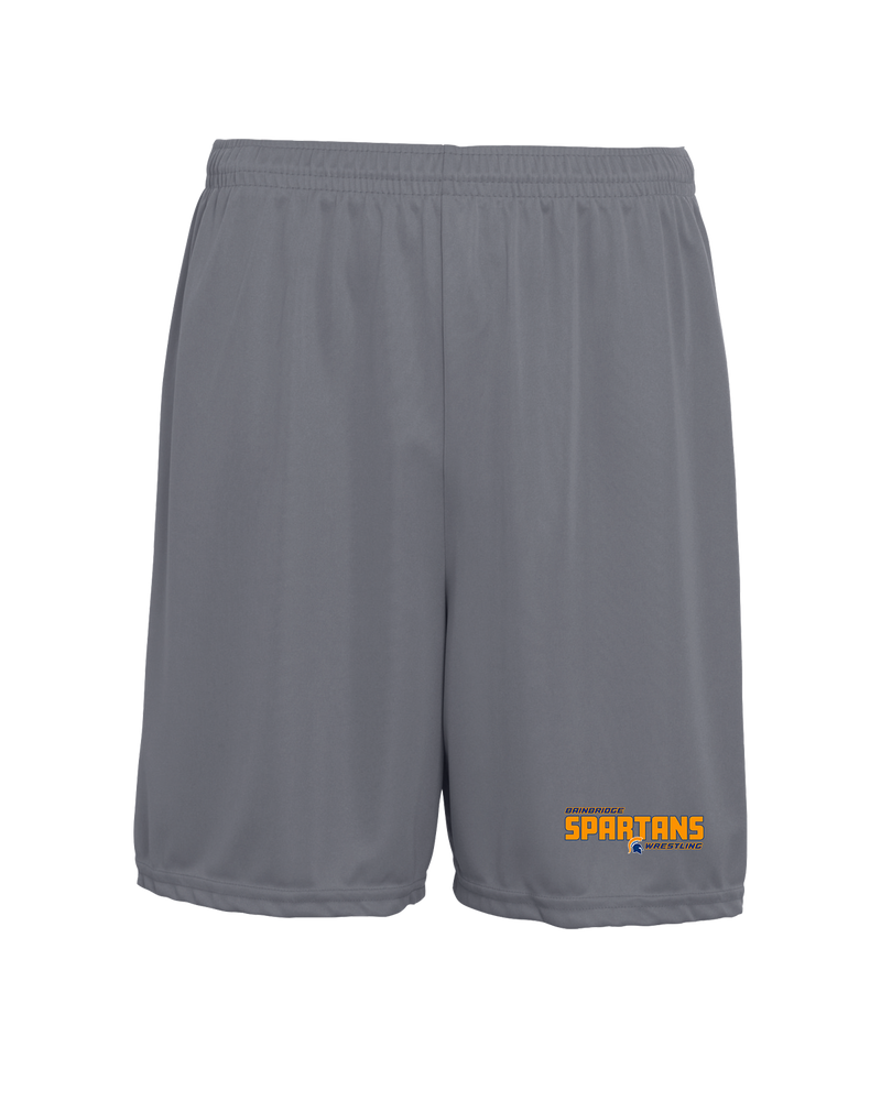 Bainbridge HS Wrestling Bold - 7 inch Training Shorts