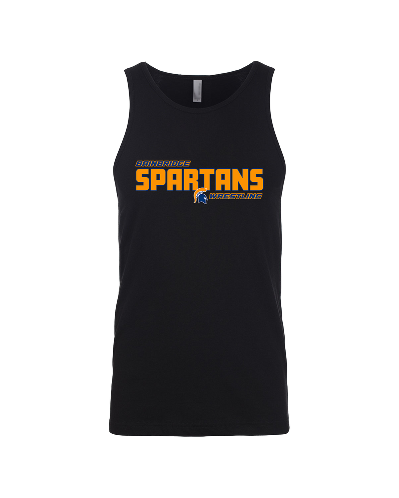 Bainbridge HS Wrestling Bold - Mens Tank Top