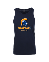 Bainbridge HS Wrestling Shadow - Mens Tank Top