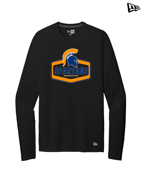 Bainbridge Island HS Football Board - New Era Performance Long Sleeve