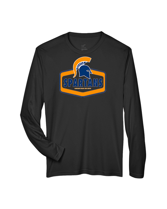 Bainbridge Island HS Football Board - Performance Longsleeve