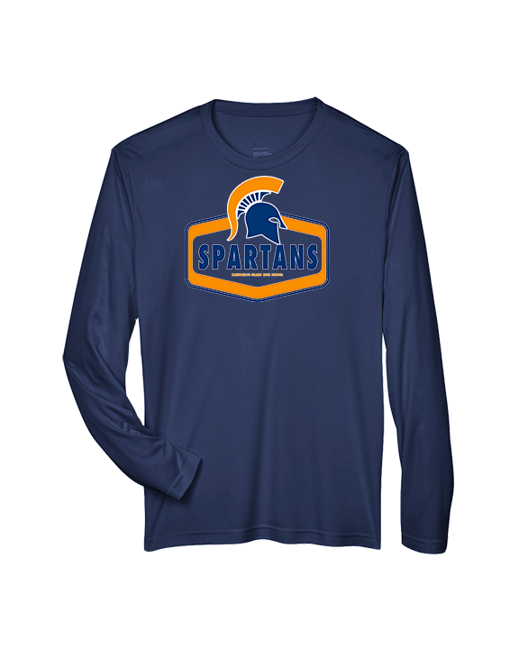 Bainbridge Island HS Football Board - Performance Longsleeve