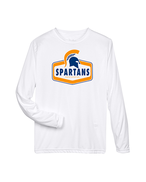 Bainbridge Island HS Football Board - Performance Longsleeve