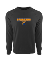 Bainbridge Island HS Football Border - Crewneck Sweatshirt