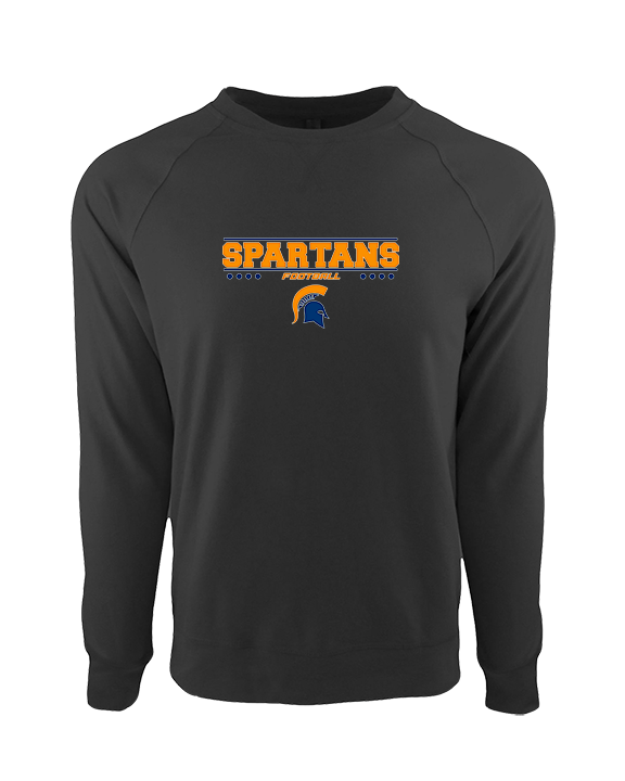 Bainbridge Island HS Football Border - Crewneck Sweatshirt