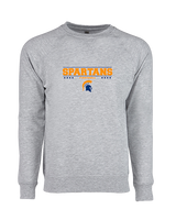 Bainbridge Island HS Football Border - Crewneck Sweatshirt