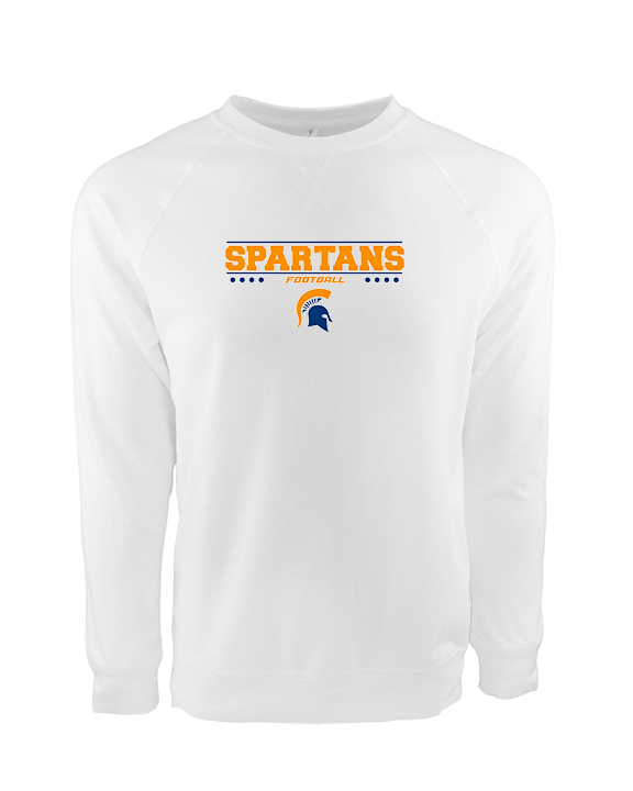 Bainbridge Island HS Football Border - Crewneck Sweatshirt