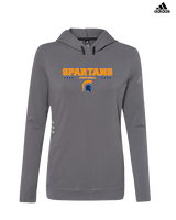 Bainbridge Island HS Football Border - Womens Adidas Hoodie