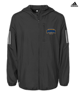 Bainbridge Island HS Football Toss - Mens Adidas Full Zip Jacket