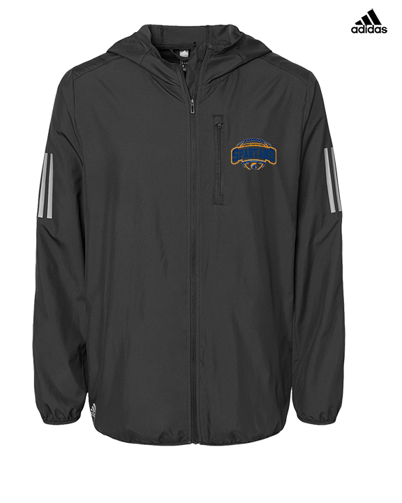 Bainbridge Island HS Football Toss - Mens Adidas Full Zip Jacket