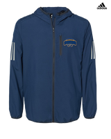 Bainbridge Island HS Football Toss - Mens Adidas Full Zip Jacket