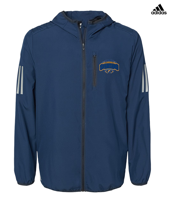 Bainbridge Island HS Football Toss - Mens Adidas Full Zip Jacket