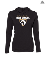 Battle Mountain HS Baseball 1 - Womens Adidas Hoodie