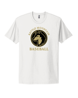 Battle Mountain HS Baseball - Mens Select Cotton T-Shirt