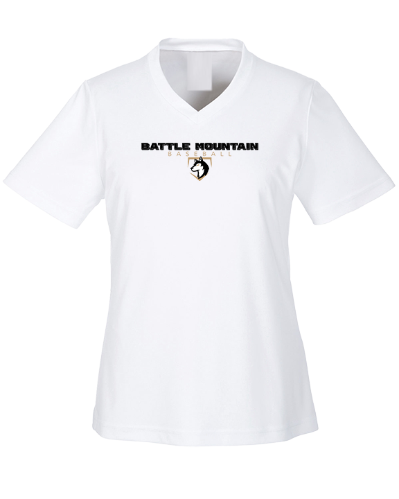 Battle Mountain HS Baseball 2 - Womens Performance Shirt