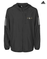 Battle Mountain HS Volleyball Curve - Mens Adidas Full Zip Jacket