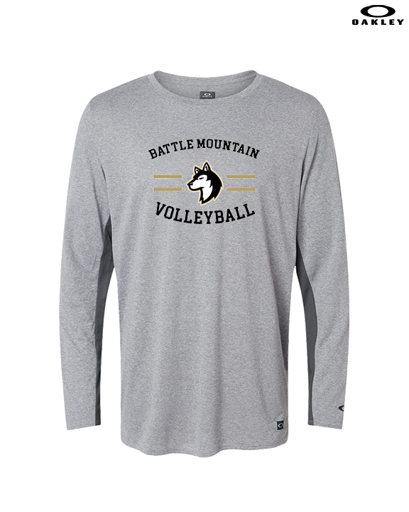 Battle Mountain HS Volleyball Curve - Mens Oakley Longsleeve