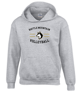 Battle Mountain HS Volleyball Curve - Unisex Hoodie