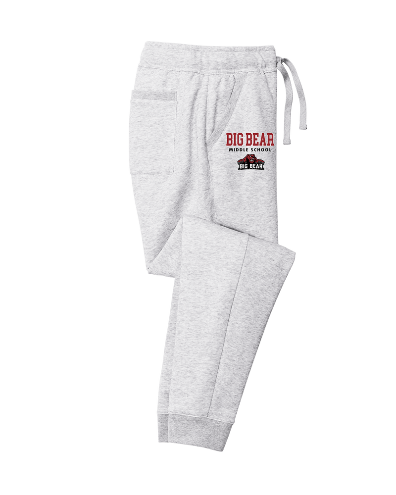 Big Bear Middle School Block - Cotton Joggers