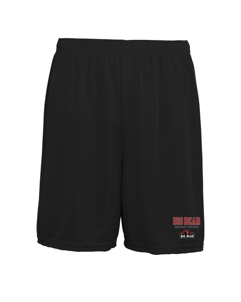 Big Bear Middle School Block - 7 inch Training Shorts