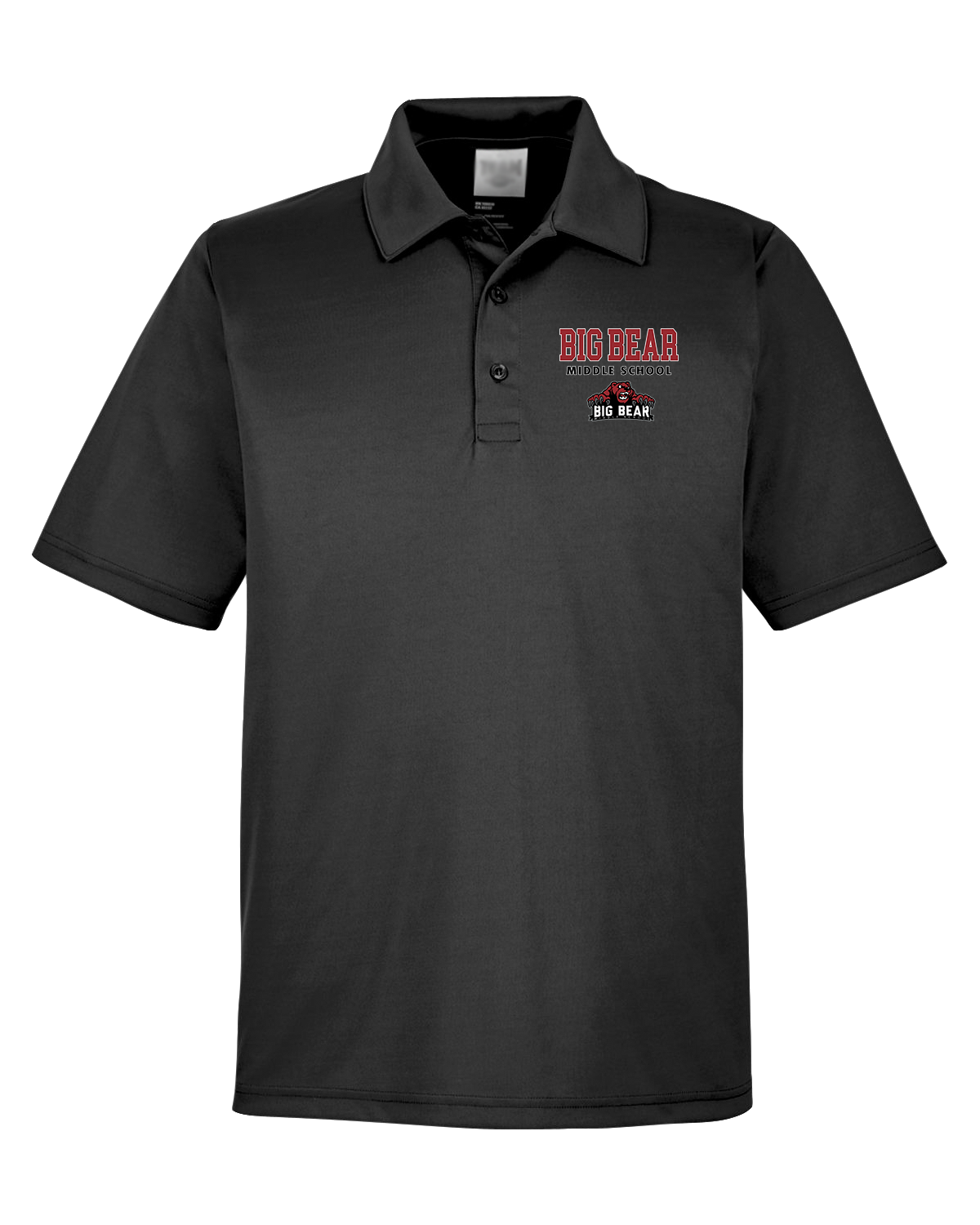 Big Bear Middle School Block - Men's Polo – Blast Team Stores