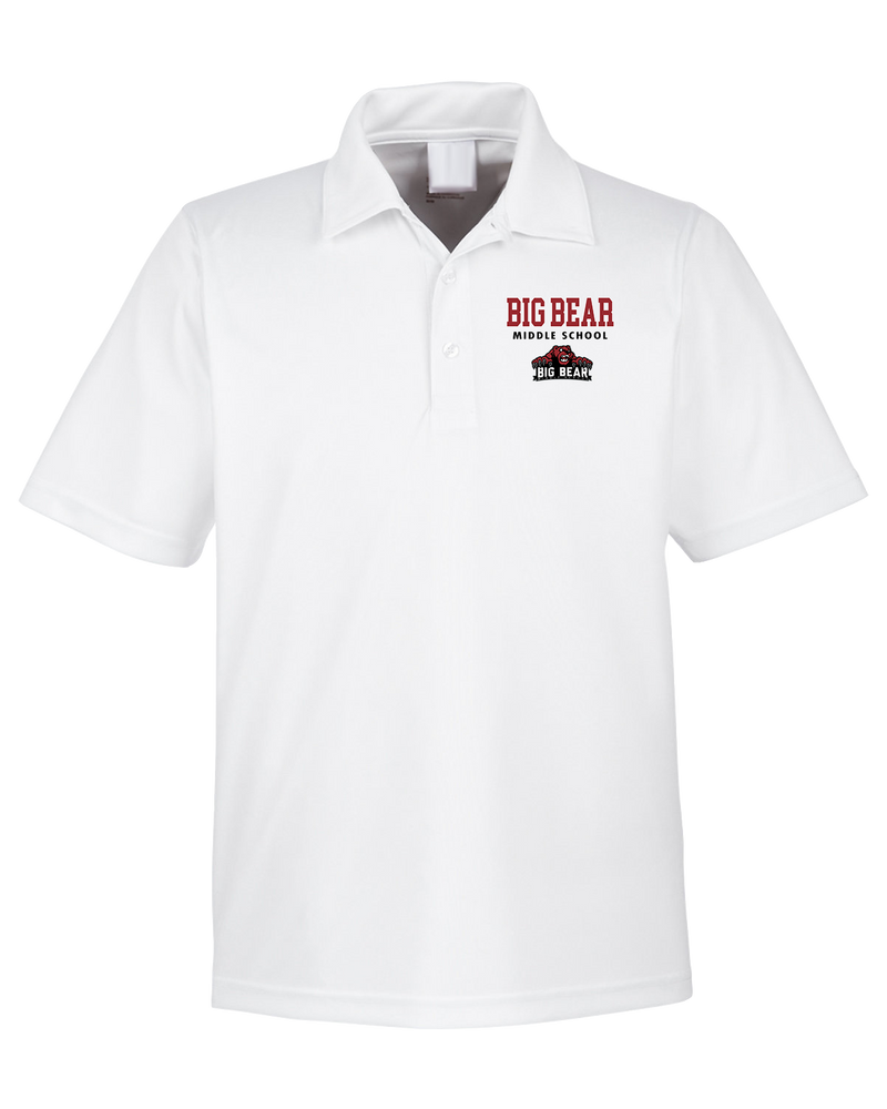 Big Bear Middle School Block - Men's Polo