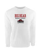 Big Bear Middle School Block - Crewneck Sweatshirt